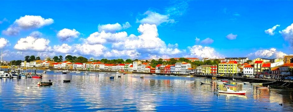 Panor&aacute;mica de Mugardos, Galicia