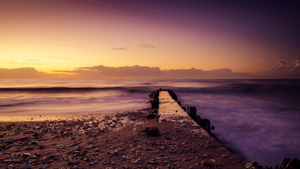 sunrise on the beach