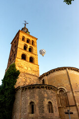 Fototapeta premium Calles de la ciudad de Segovia en Castilla y León, España