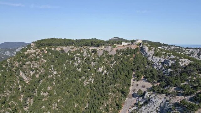 Toulon - View from Mount Faron, France