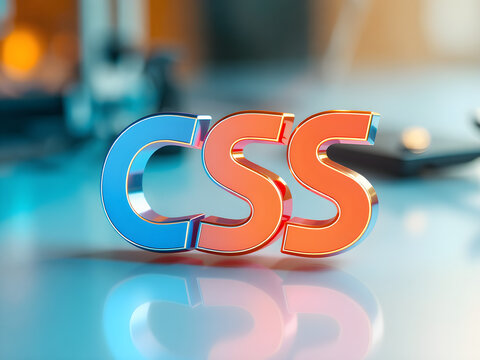 3D CSS Logo Concept: The Building Block of Web Styling