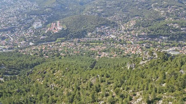 Toulon - View from Mount Faron, France