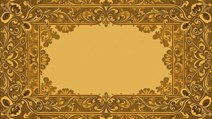 Vintage frames featuring intricate designs on a damask background, texture, elegant