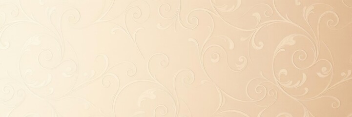 White damask wallpaper with intricate floral patterns, background, stylish