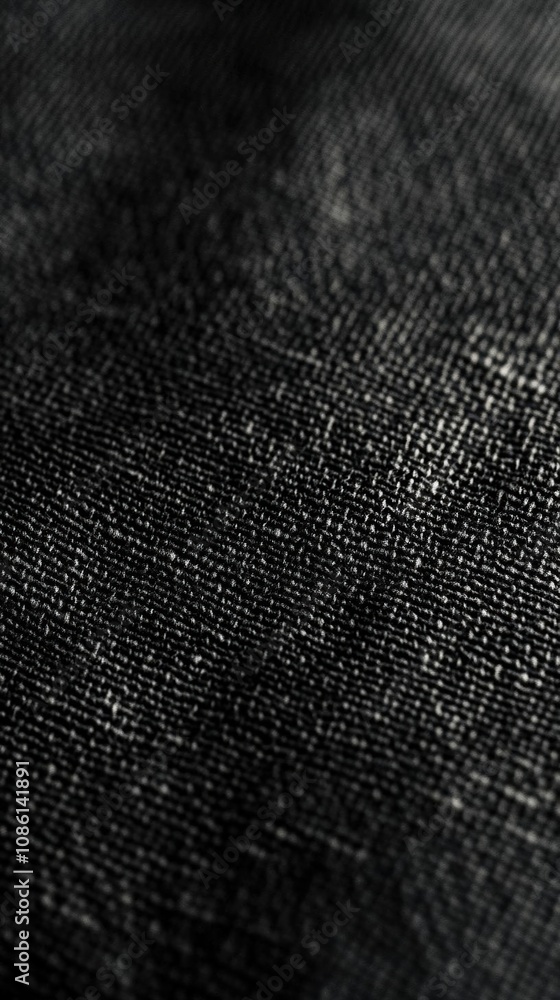 Poster abstract black fabric texture with subtle light patterns