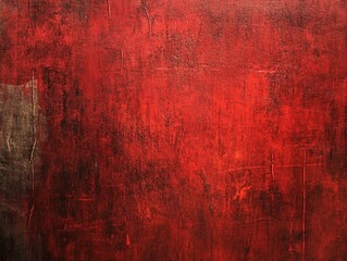 Obraz premium Crimson Canvas: A Textured Red Background