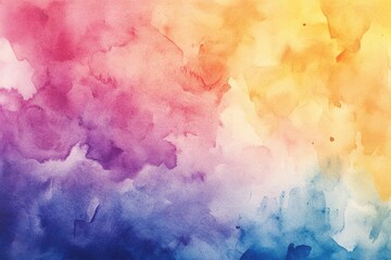 Abstract Watercolor Background: A Symphony of Colors