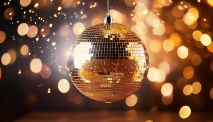 stylish disco ball for new year s eve celebration