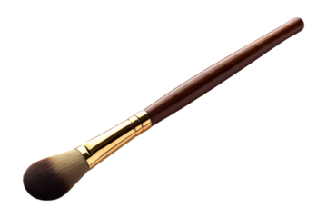 makeup brush isolated on white