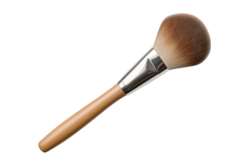 makeup brush isolated on white