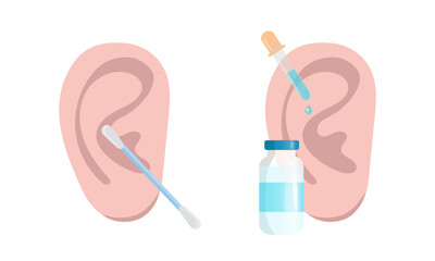 Ear drops and ear cleaning 