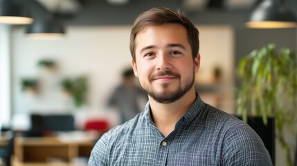 Obraz premium A male e-commerce firm entrepreneur is in charge of the launch strategy for new products.