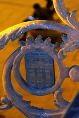 Calles de la ciudad de Segovia en Castilla y León, España