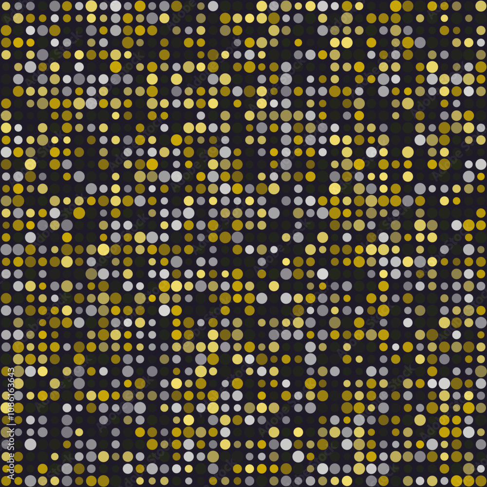 Poster geometric shapes background. circles in multiple colors. rich earth tones with a contrasting pop. fa