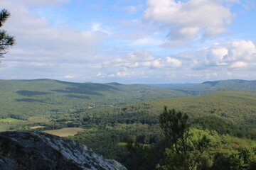 landscape with clouds