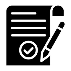 Fototapeta premium agreement icon