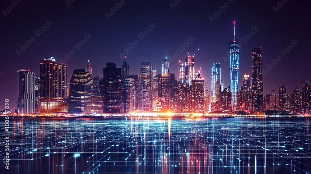 Poster big data connections in smart city visualizing the interplay of big data and smart city infrastructu