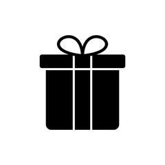 Gift icon vector. gift sign and symbol. birthday gift