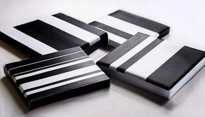 black and white stripes on a white background closeup of photo