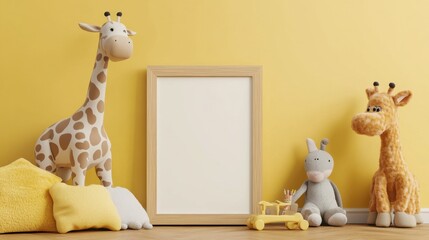 Playful Animal Decor for Children's Room