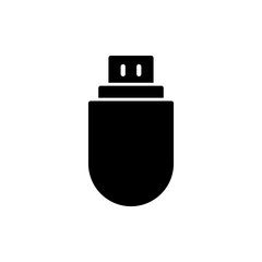Usb icon vector. Flash disk sign and symbol. flash drive sign.