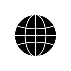 Web icon vector. go to web sign and symbol. web click icon. Global search icon