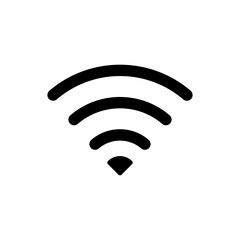 Wifi icon vector. signal sign and symbol. Wireless  icon