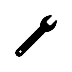 Wrench icon vector. repair icon. tools sign and symbol