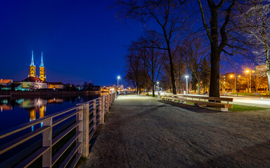 Wroclaw at night
