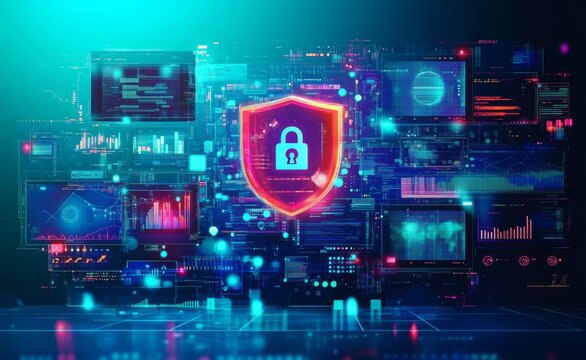 Automated Ad Buying Platform Concept Illustration