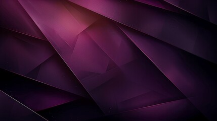 Obraz premium Abstract Purple Geometric Background with Dark Tones and Sharp Lines for Corporate Design