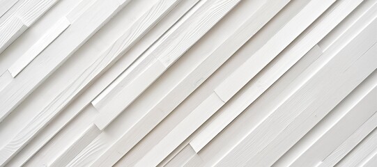 Obraz premium white slanted wooden wall background 2