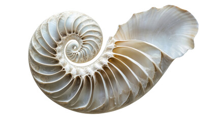 Obraz premium Sea shell transparent background