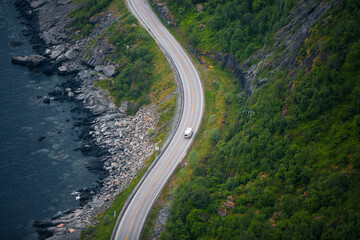 highway in the mountains