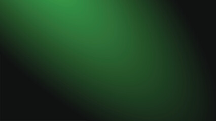 Abstract smooth dark green gradient background with space for your text and studio backdrop vector image