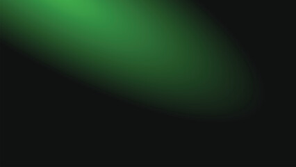 Abstract smooth dark green gradient background with space for your text and studio backdrop vector image