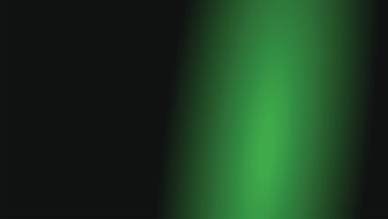 Abstract smooth dark green gradient background with space for your text and studio backdrop vector image