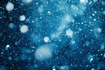 Obraz premium Abstract Winter Snowfall Background Image