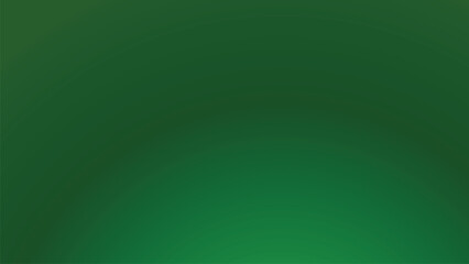 Abstract smooth dark green gradient background with space for your text and studio backdrop vector image