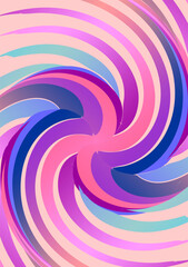 Background image in pink and blue tones, placed alternately, can be used in graphic work.