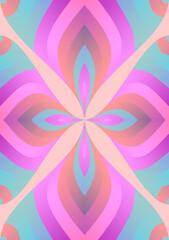 Background image in pink and blue tones, placed alternately, can be used in graphic work.