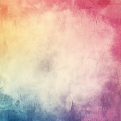 Obraz premium Abstract watercolor background with pink, blue, and yellow.