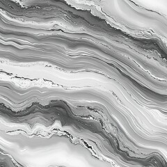 Abstract gray and white wavy pattern.