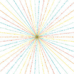 Sunny Rainbow Multicolor Fluid Ripple Radiating Sun Rays Wavy Lines Flow Colorful Abstract Brilliant Pattern 1162