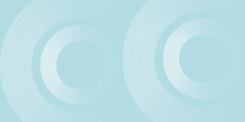 Modern abstract background. Glossy white gradient circle lines. Minimal geometric pattern. Simple graphic elements. Futuristic concept. Suitable for