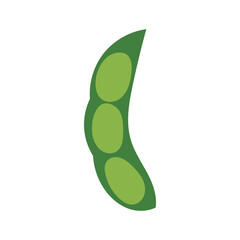 Illustration bean edamame fresh unique design
