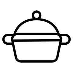 Cooking pot icon