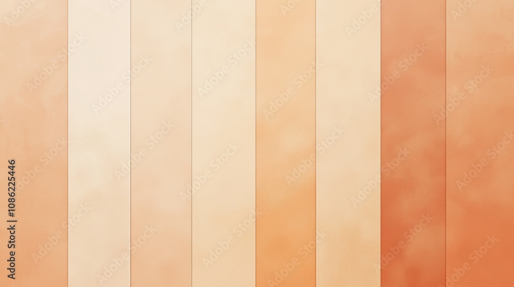 Poster warm gradient background with muted orange shifting tones for elegant and inviting design projects