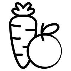 Healthy food icon