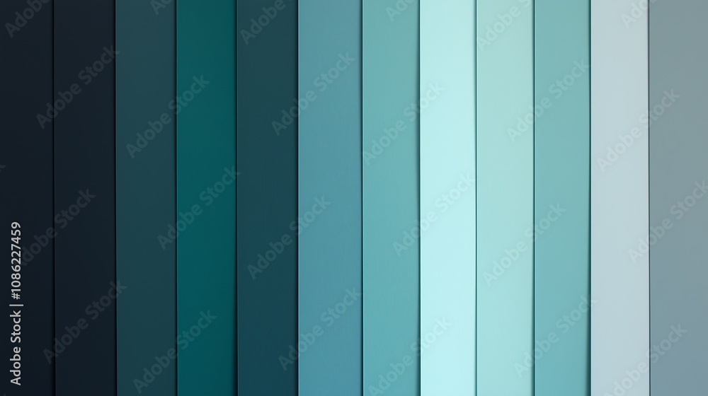 Aufkleber sleek and modern gradient transitioning colors from dark to light shades for contemporary design pro